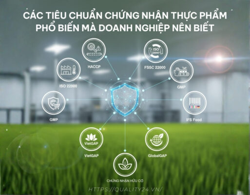 Các tiêu chuẩn chứng nhận thực phẩm phổ biến mà doanh nghiệp nên biết