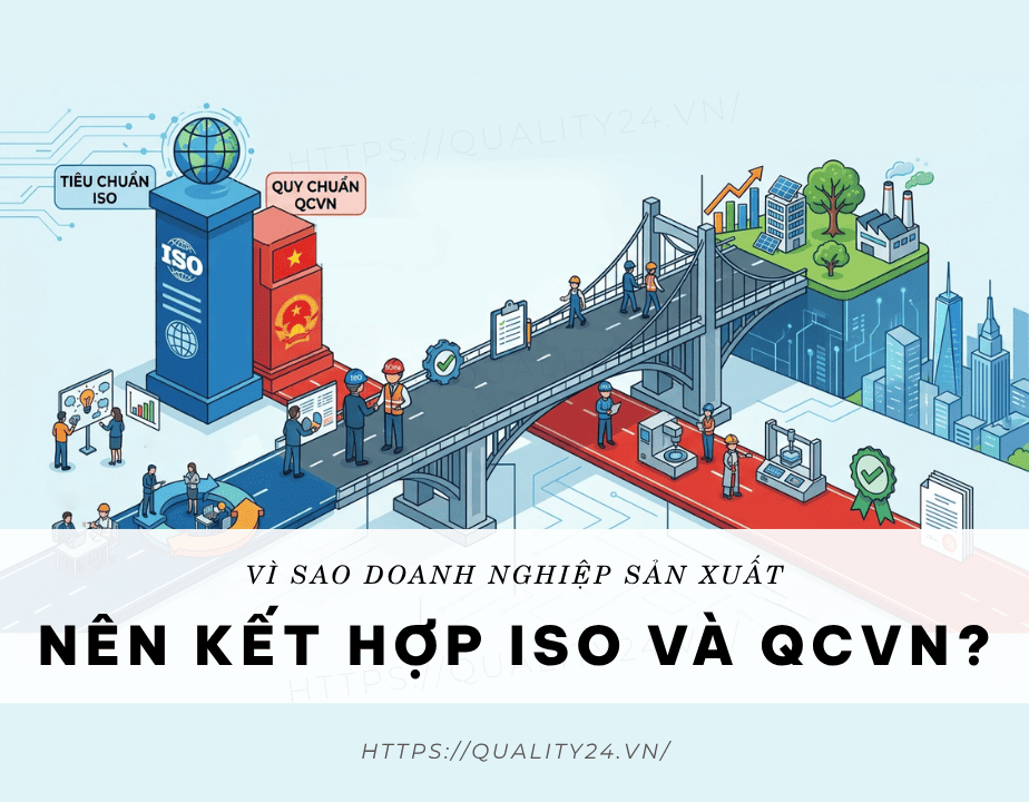 Vì sao doanh nghiệp sản xuất nên kết hợp ISO và QCVN?